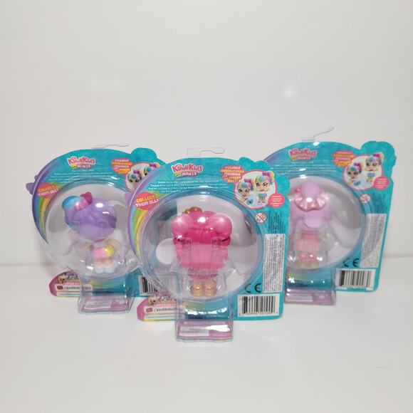 3 Kindi Kids Minis Lippy Lulu, Rainbow Kate, and Pirouetta Sealed Toys New - Picture 5 of 6